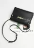 Ivana Leather Small Shoulder Bag Black Silver Hardware