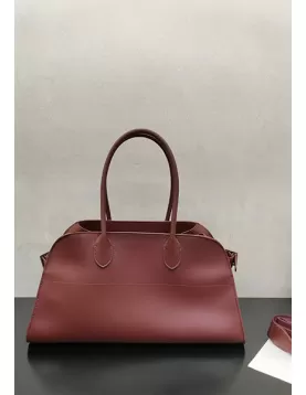 Ashley Leather Bag Burgundy