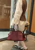 Ashley Leather Bag Burgundy