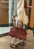 Ashley Leather Bag Burgundy