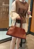 Ashley Leather Bag Burgundy