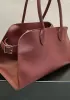 Ashley Leather Bag Burgundy