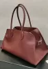 Ashley Leather Bag Burgundy