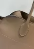 Ashley Leather Bag Grey