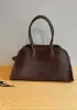 Ashley Suede Leather Bag Cocoa