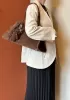 Ashley Suede Leather Bag Cocoa