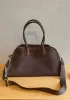 Ashley Suede Leather Bag Cocoa