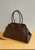 Ashley Suede Leather Bag Cocoa