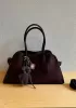 Ashley Suede Leather Bag D Choco