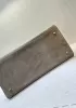 Ashley Suede Leather Bag Grey