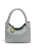 Mia Ball Synthetic Leather Shoulder Small Bag Agate Grey