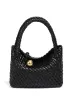 Mia Ball Synthetic Leather Shoulder Small Bag Black