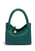 Mia Ball Synthetic Leather Shoulder Small Bag Emerald Green