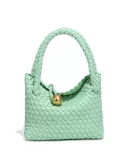 Mia Ball Synthetic Leather Shoulder Small Bag Mint Green