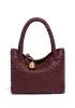 Mia Ball Synthetic Leather Shoulder Small Bag Wine