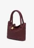 Mia Ball Synthetic Leather Shoulder Small Bag Wine