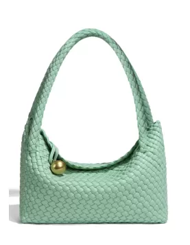 Mia Ball Synthetic Leather Shoulder Bag Mint Green