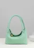 Mia Ball Synthetic Leather Shoulder Bag Mint Green