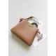 Carrie Smooth Leather Medium Bag Camel