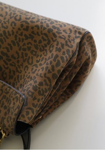 Bravado Leather 35CM Bag Leopard