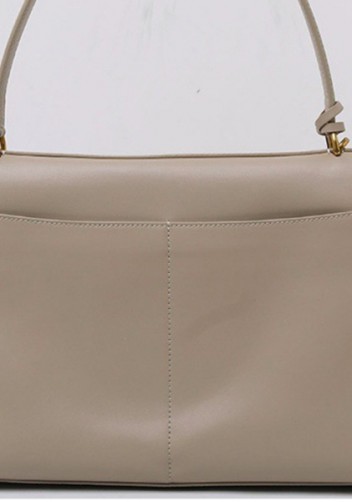 Bravado Smooth Leather 35CM Bag Beige