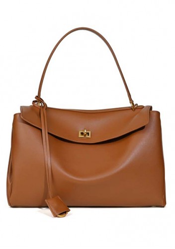 Bravado Smooth Leather 35CM Bag Brown