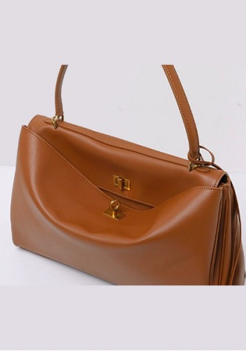 Bravado Smooth Leather 35CM Bag Brown