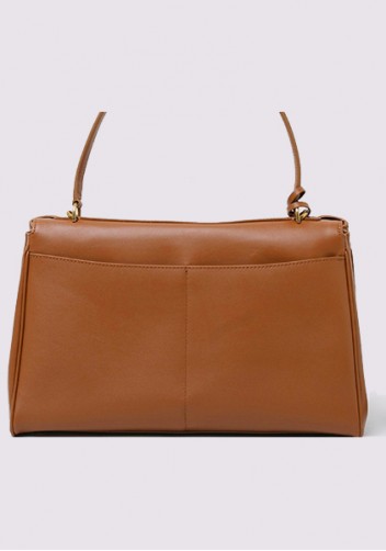 Bravado Smooth Leather 35CM Bag Brown